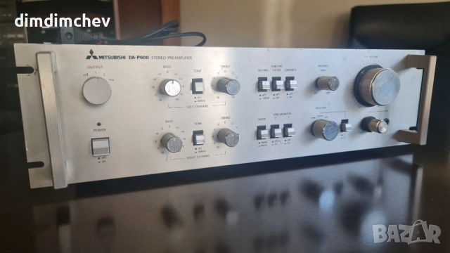 Предусилвател MITSUBISHI DIATONE DA A600 DA P600