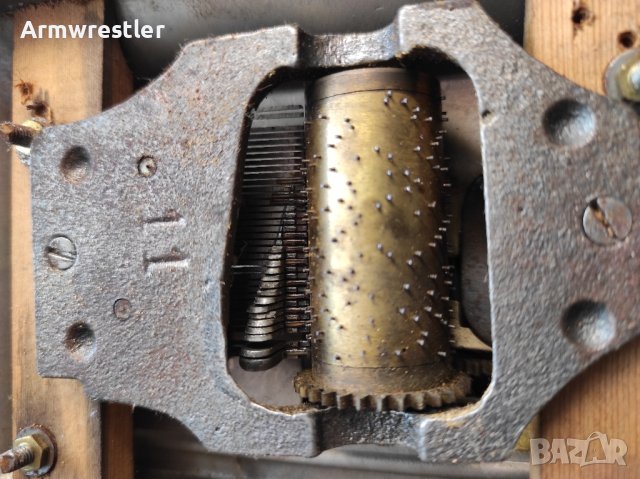 Стар Немски Настолен Часовник с Латерна, снимка 16 - Антикварни и старинни предмети - 43501097