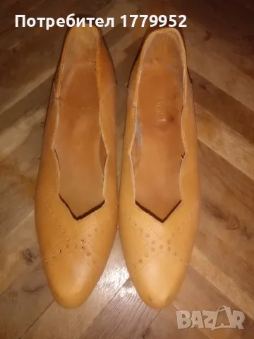 Дамски български обувки естествена кожа 