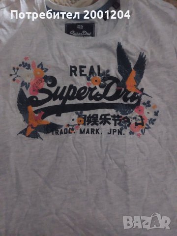 Оригинална дамска тениска на Super Dry, снимка 2 - Тениски - 43553350