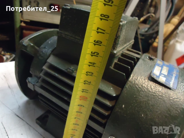 Трифазен ел.мотор 0,37KW - 1370 об/м., снимка 9 - Електродвигатели - 51256297