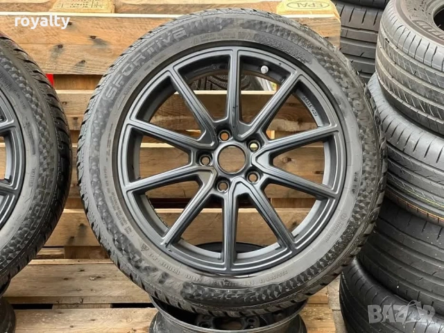 5х112 17 Цола Джанти Audi A4 A5 A6 VW Passat Skoda Octavia SuperB ЕТ 30 J7.5, снимка 4 - Аксесоари и консумативи - 52258954