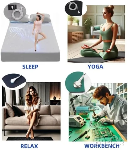 Меден Заземяващ Кол Заземяващ Прът Заземяващ Проводник Заземяваща Постелка Подложка ЗаземяващоОдеяло, снимка 8 - Къмпинг осветление - 50657479