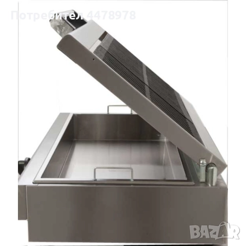 Професионална водна скара – по-здравословно готвене с минимален дим, снимка 3 - Обзавеждане на кухня - 51687499