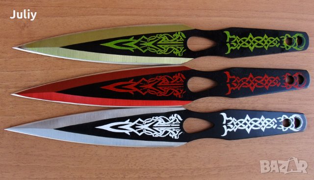 Ножове за хвърляне - 3 модела, снимка 8 - Ножове - 26550937