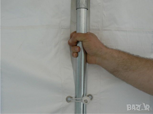 Професионални шатри 3х6, PVC брезент 500 г/м2, снимка 7 - Градински мебели, декорация  - 26975377