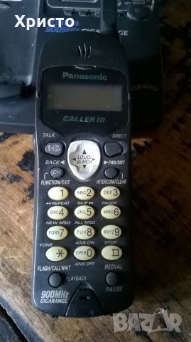 телефон безжичен Панасоник Panasonic КХ-ТС1866В, снимка 4 - Стационарни телефони и факсове - 27432609
