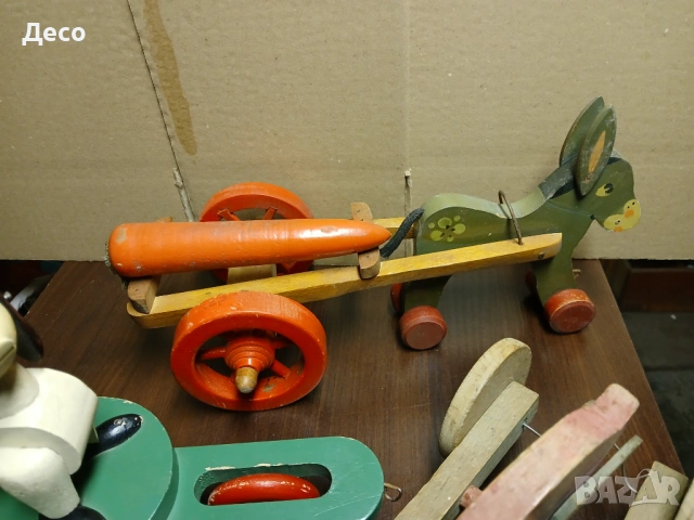 Стари дървени играчки., снимка 4 - Колекции - 53354363