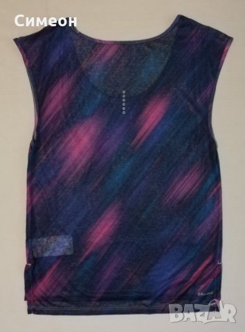 Nike DRI-FIT Breathe Cool Light Mesh Knit Tank оригинален потник XS, снимка 4 - Спортни екипи - 32836904