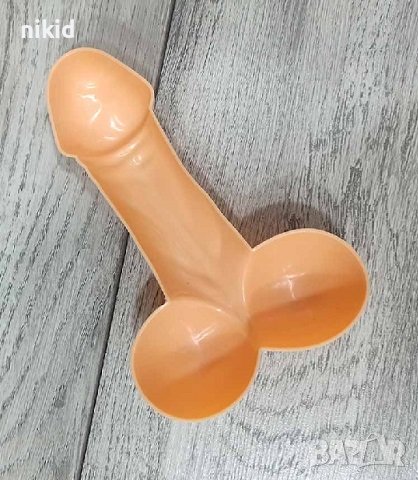 пенис мъжки член орган пластмасов резец форма калъп молд за тесто фондан гипс декор моминско парти, снимка 2 - Форми - 40258119