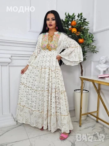 Дамска рокля бохо стил, снимка 1
