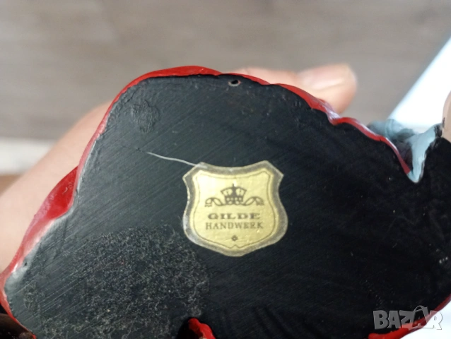 Антикварна колекционерска фигура клоун палячо Gilde Clowns , снимка 9 - Колекции - 53056495