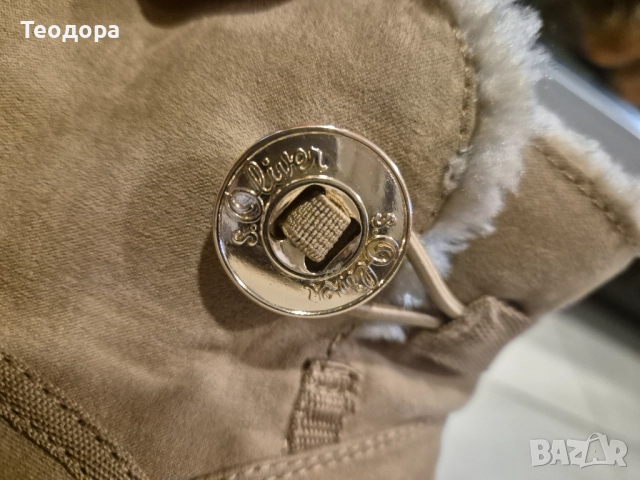 Ботуши s. Oliver - пух, снимка 5 - Дамски ботуши - 52920456