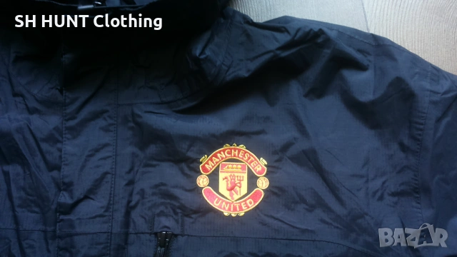 COLUMBIA MANCHESTER UNITED OMNI-TECH Waterproof Jacket Размер 2-3XL яке водонепромокаемо 5-68, снимка 3 - Якета - 53139388