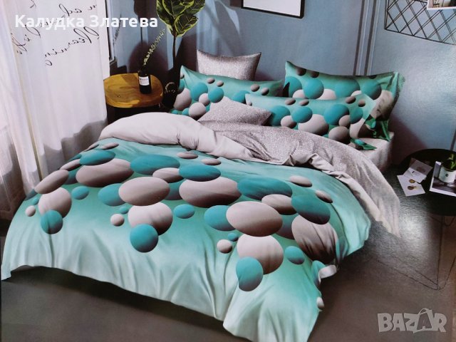 Луксозни спални комплекти от сатениран памук , снимка 14 - Спално бельо - 43094616