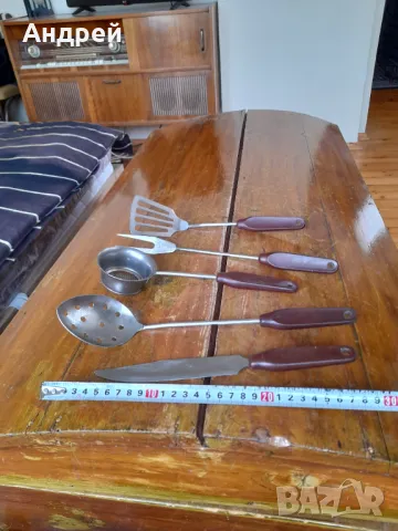 Стар комплект кухненски инструменти,прибори, снимка 4 - Други ценни предмети - 50258364