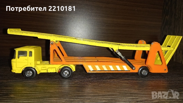 Количка MATCHBOX автовоз, снимка 10 - Коли, камиони, мотори, писти - 47924781
