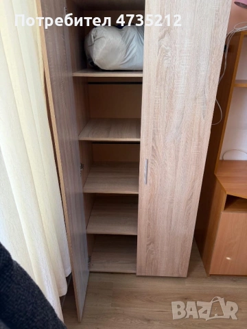 Двукрилен гардероб, снимка 2 - Гардероби - 53447168