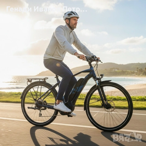 2бр./ Електрически велосипед Raymon TourRay E 2.0 - 28-инчов, снимка 6 - Велосипеди - 53401785