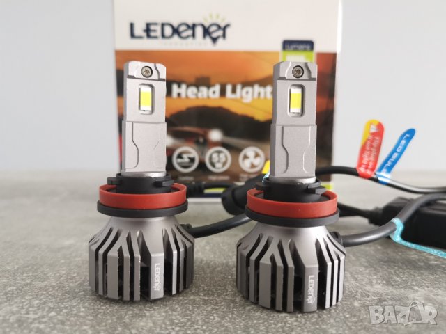 Диодни крушки за фарове CANBUS, Н1 H7  НВ3 Н11 Н4 DC9-32V 55W 9000LM 6500K, снимка 7 - Аксесоари и консумативи - 36636764