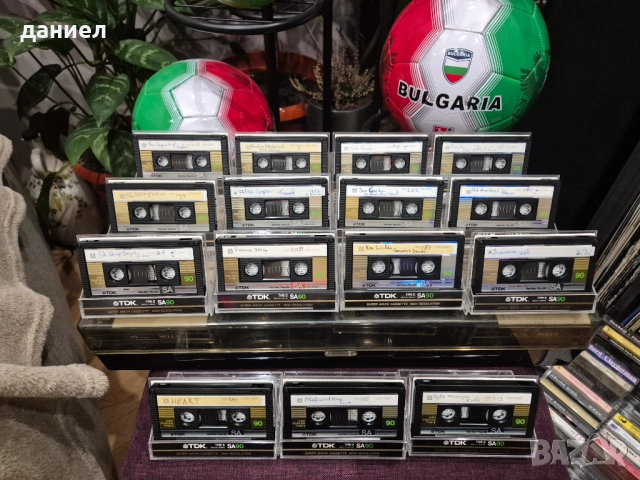 Куфарче с 56 бр. японски аудио касети TDK SA90 "златни" - TYPE II с хубава музика + ПОДАРЪК, снимка 3 - Аудио касети - 52828876