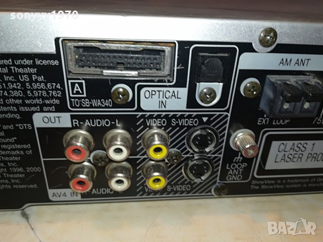 panasonic sa-ht1000 dvd recorder germany 0807211252, снимка 15 - Плейъри, домашно кино, прожектори - 33460513