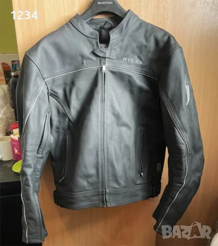 Mото яке RICHA размер M естествена кожа мъжко като ново