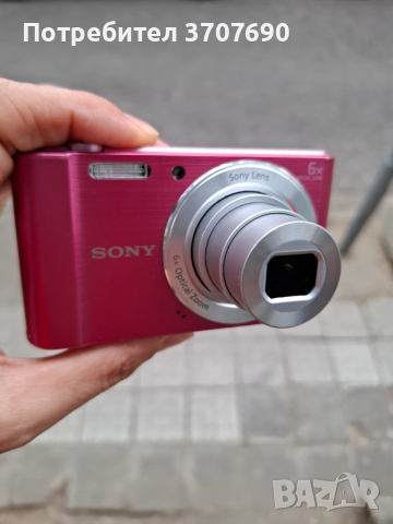 Компактен дигитален фотоапарат SONY Cybershot W810, снимка 10 - Фотоапарати - 52580289