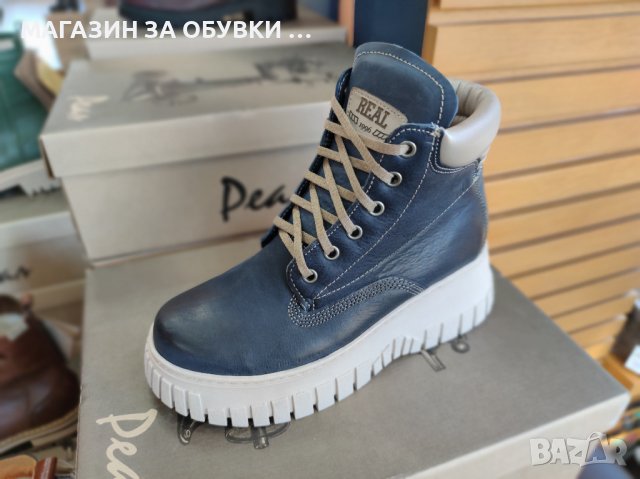 ДАМСКИ БОТИ-ЕСТЕСТВЕНА КОЖА-БЪЛГАРИЯ-код:19Р64