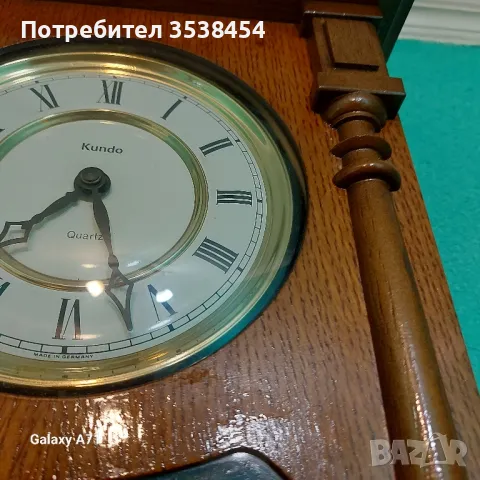 Стар кварцов часовник , снимка 2 - Антикварни и старинни предмети - 49730821