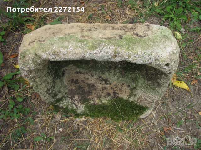 Елашник каменно корито поилник 2, снимка 3 - Антикварни и старинни предмети - 33597963
