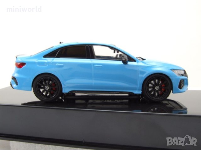 Audi RS3 2022 - мащаб 1:43 на IXO моделът е нов в PVC дисплей-кейс, снимка 13 - Колекции - 43516013