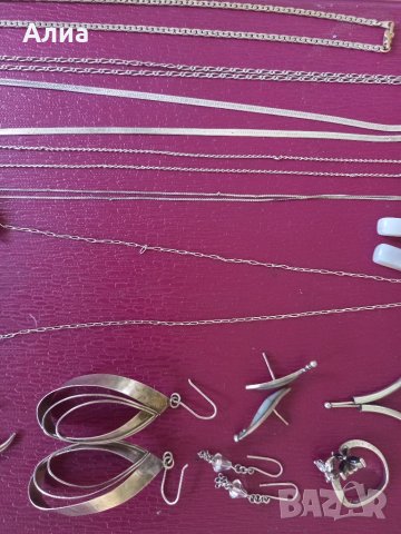 Сребърни верижки и висулки, снимка 2 - Колиета, медальони, синджири - 34675118