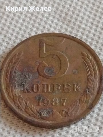 Монета 5 копейки 1987г. СССР за КОЛЕКЦИЯ ДЕКОРАЦИЯ 42438