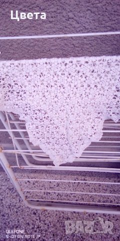 Плетена покривка на една кука , снимка 1 - Покривки за маси - 32989955