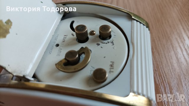 Стар туристически часовник будилник, снимка 12 - Други - 34696451