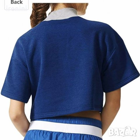 Страхотна дамска блуза кроп ADIDAS размер 38 , снимка 3 - Тениски - 32817515