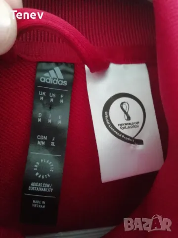 Испания оригинално горнище ново Adidas 2022 Qatar World Cup M , снимка 6 - Спортни дрехи, екипи - 47622483