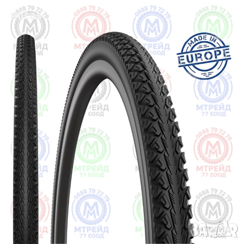 Външна гума за градски велосипед SHIELD (20", 24", 26", 28") ЧЕХИЯ
