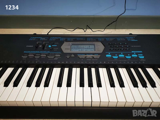 синтезатор клавир CASIO CTK-2100 пиано с 5 октави плътни клавиши и USB , снимка 4 - Синтезатори - 53528801
