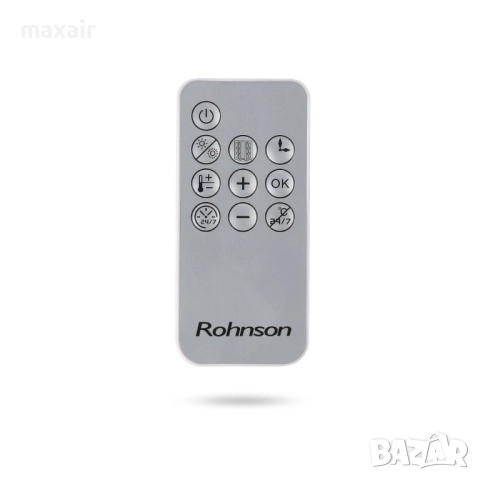 Стенен PTC конвектор с дистанционно управление Rohnson R-6069 * Гаранция 2 години, снимка 2 - Отоплителни печки - 51996636