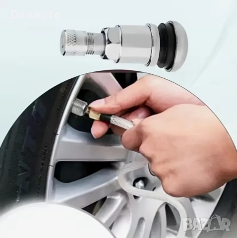 Стоманени вентили за гуми, снимка 6 - Аксесоари и консумативи - 53134330