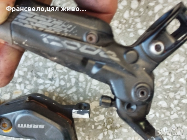 Предна четери бутална Хидравлична спирачка за велосипед колело sram code, снимка 2 - Части за велосипеди - 52629241
