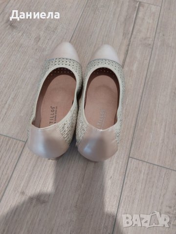 Дамски обувки на ток PITILLOS, снимка 4 - Дамски ежедневни обувки - 37655902