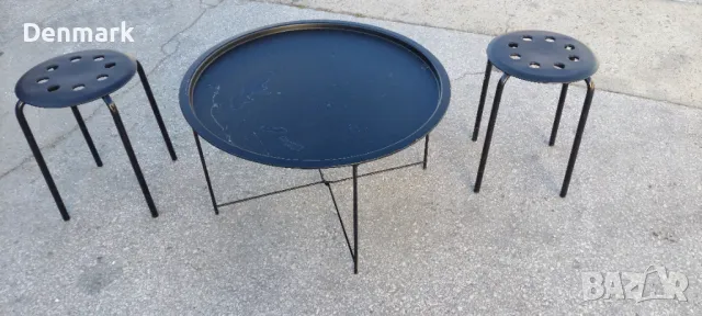 Маса за кафе с столчета, снимка 5 - Столове - 47453747