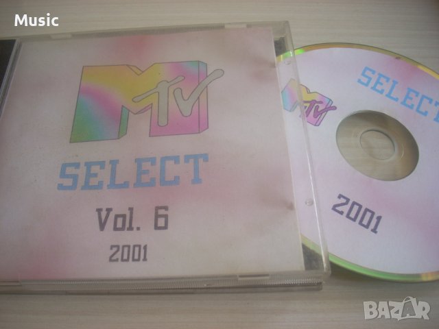 MTV select vol. 6 (2001) диск, снимка 1 - CD дискове - 37870164