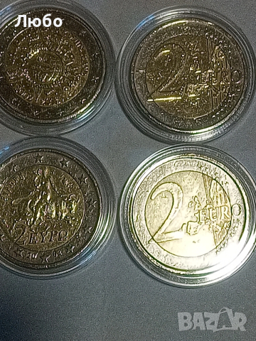 2евро монети 2002г.