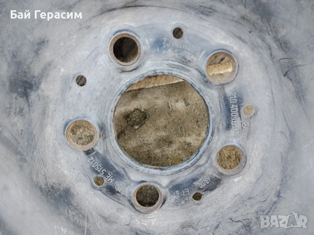 195/65/15 Мишелин мерцедес, снимка 4 - Гуми и джанти - 53492493