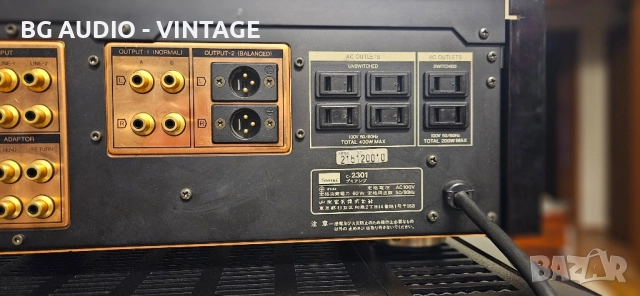SANSUI C-2301, SANSUI B-2301L предусилвател и крайно стъпало, снимка 10 - Ресийвъри, усилватели, смесителни пултове - 51729055