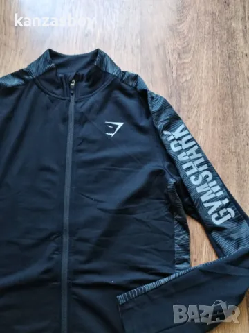 Gymshark - страхотно фитнес горнище КАТО НОВА , снимка 3 - Спортни дрехи, екипи - 49065892